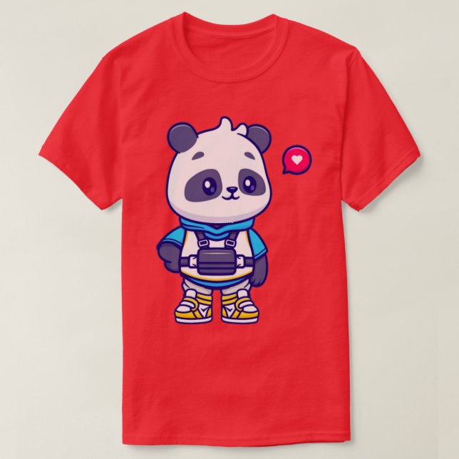 Camiseta Panda Boy 2 (Frente do Design)
