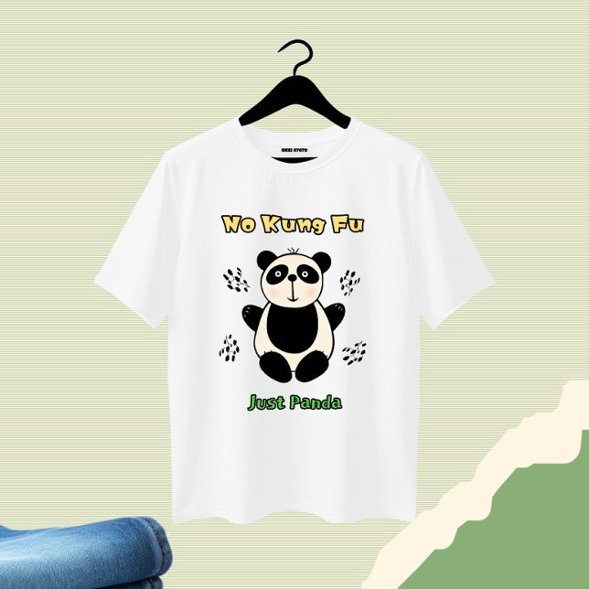 Camiseta Panda branca (Criador carregado)