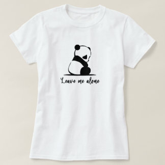 Camiseta Panda Camiseta Gigante Panda Triste Camis