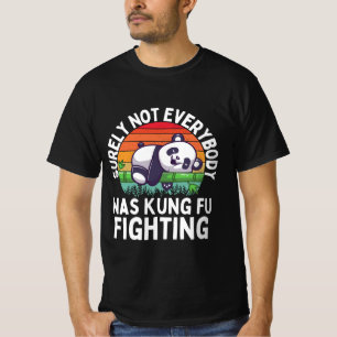 Camiseta Panda Certamente Nem Todos Eram Kung Fu Fightin