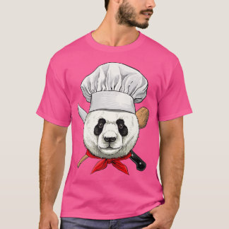 Camiseta Panda Chef Wildlife Panda Bear Animal, Cozinhar Lo