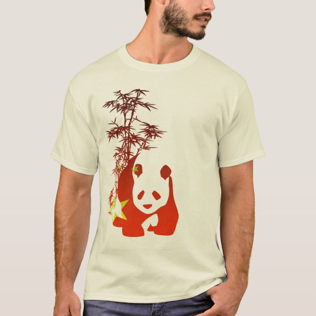 Camiseta Panda chinesa (Frente)