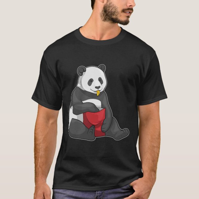 Camiseta Panda Chips Bag of Chips (Frente)