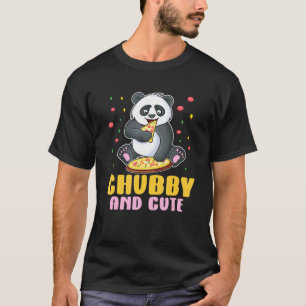 Camiseta Panda Chubby E Bonita Para Fãs De Urso Panda