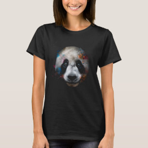 Camiseta Panda Colorida Animal Panda