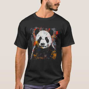 Camiseta Panda Colorida Panda Bear Animal Panda