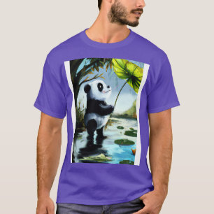 Camiseta Panda com a folha Umbrella 6