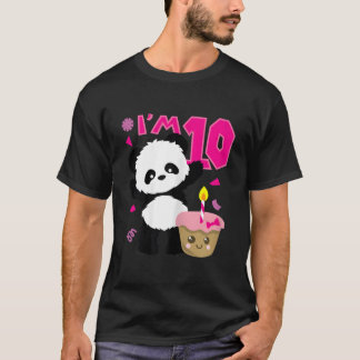 Camiseta Panda Com Bolo Kawaii 10 Py