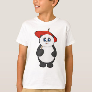 Camiseta Panda com guarda-chuva