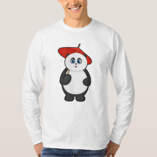 Camiseta Panda com guarda-chuva