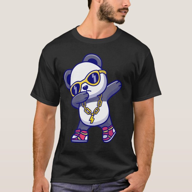Camiseta Panda com Legal sombras (Frente)