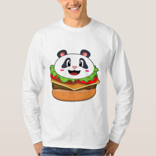 Camiseta Panda com o Burger