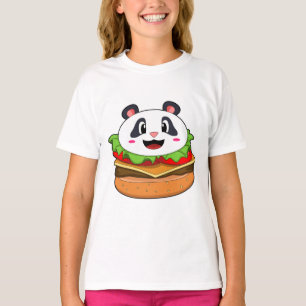 Camiseta Panda com o Burger