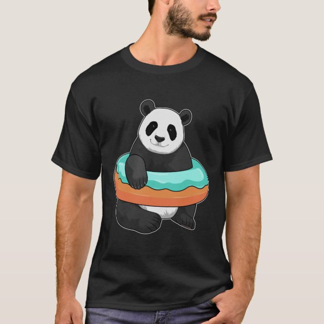 Camiseta Panda com Rosquinha (Frente)