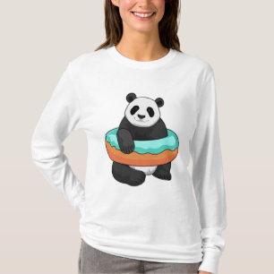 Camiseta Panda com Rosquinha