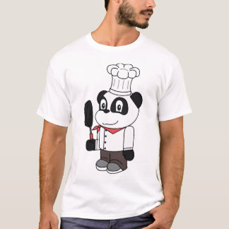 Camiseta Panda - cozinheiro chefe
