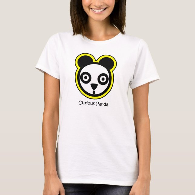 Camiseta Panda curiosa (Frente)