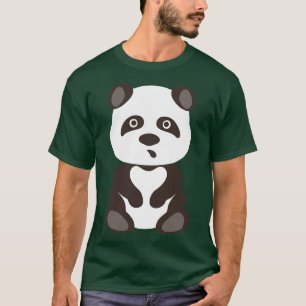 Camiseta Panda Cute