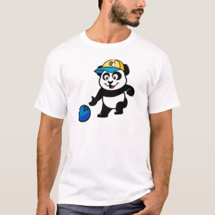 Camiseta Panda da boliche
