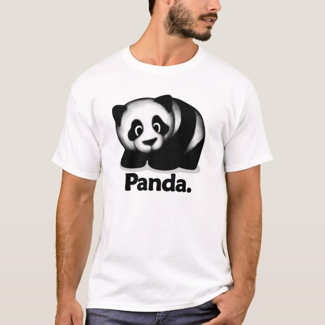 Camiseta Panda. da panda (Frente)