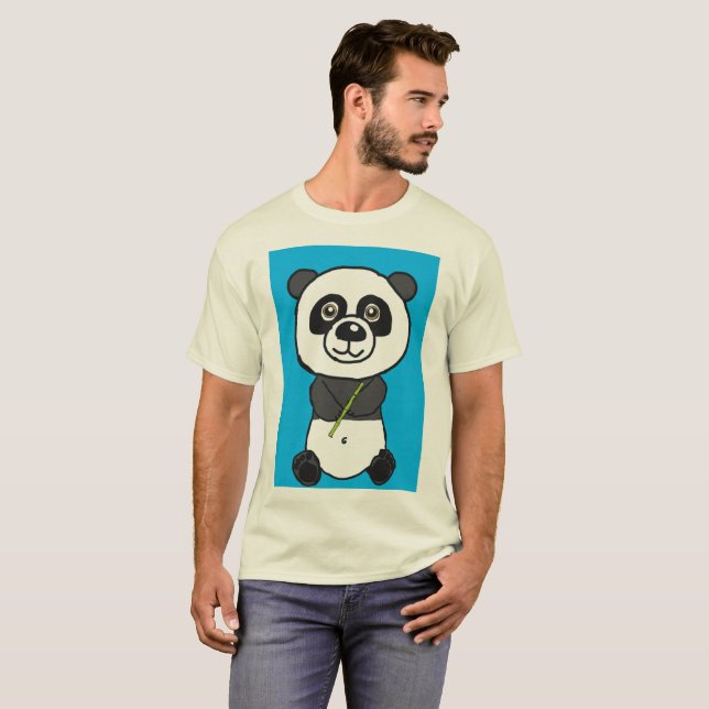Camiseta Panda da panda (Frente Completa)