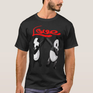 Camiseta Panda Dabbing Amor Animal Fofo Urso Panda Dançando