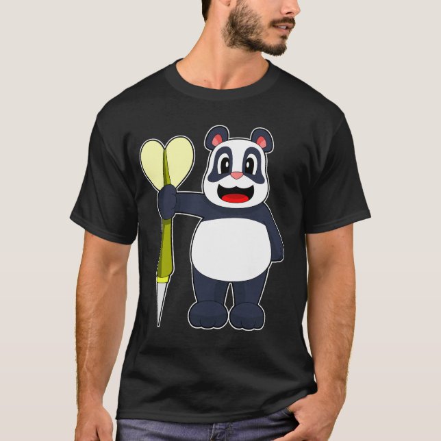 Camiseta Panda Darts Dart (Frente)