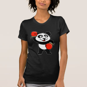 Camiseta Panda de Boxing Bonito