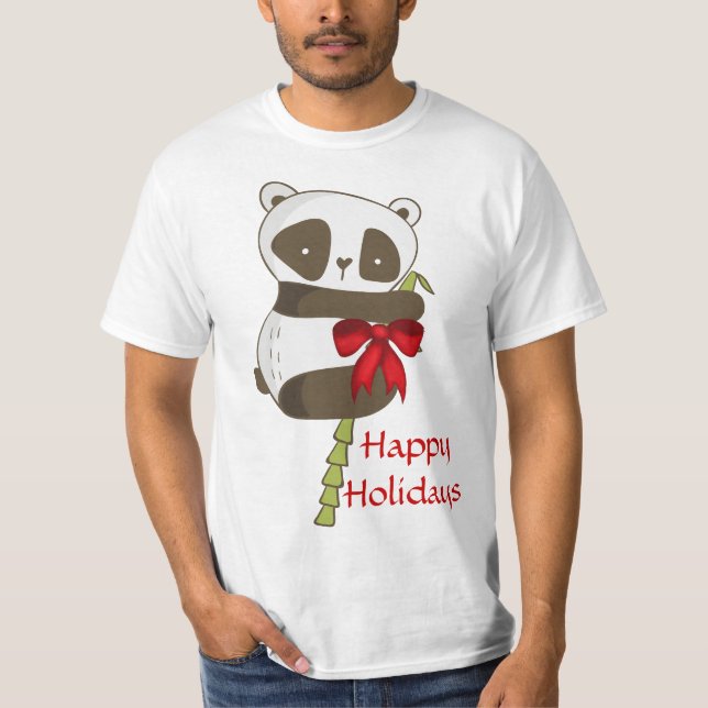 Camiseta Panda de Férias (Frente)