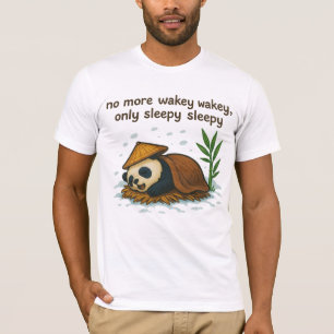 Camiseta Panda de inverno dormindo