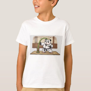 Camiseta Panda de Karatê Engraçado Falha nas Artes Marciais