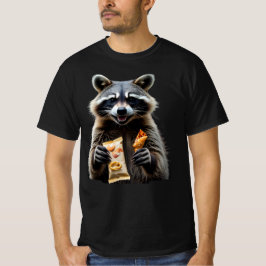 Camiseta Panda de Lixo: Gráfico Engraçado Raccoon