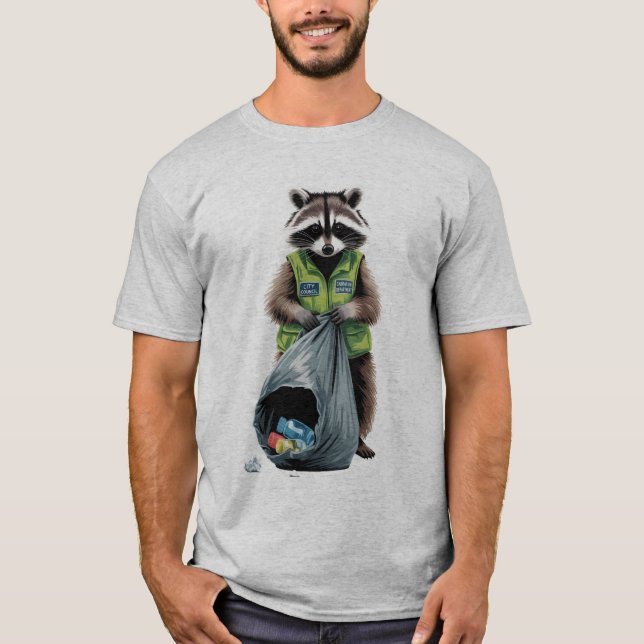 Camiseta Panda de Lixo - Sem Lixo (Frente)