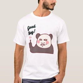 Camiseta Panda de Polegar para Cima Meme Divertido