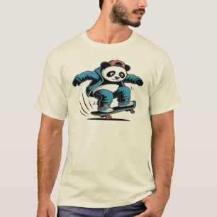 Camiseta Panda de Skate