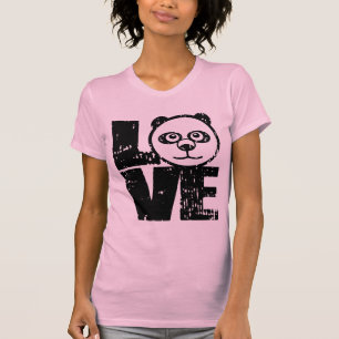 Camiseta Panda do amor