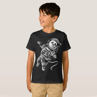 Camiseta Panda do astronauta no urso de panda Astropanda do