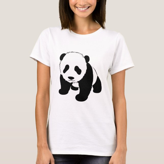 Camiseta Panda do bebê (Frente)