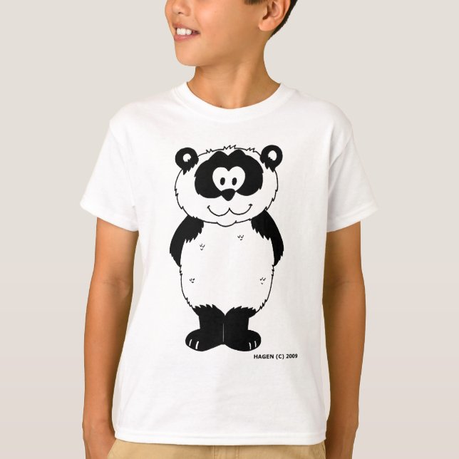 Camiseta Panda do bebê do Tshirt (Frente)