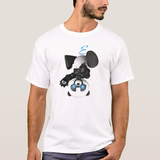 Camiseta Panda do Cyborg; Einar (Frente)