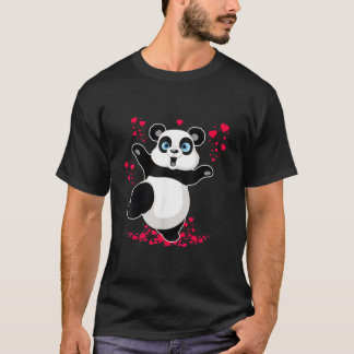Camiseta Panda do Dia Com Ele Panda