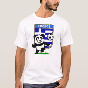 Camiseta Panda do futebol da piscina (camisas leves)