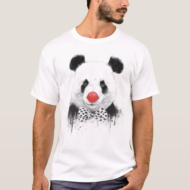 Camiseta Panda do palhaço (Frente)