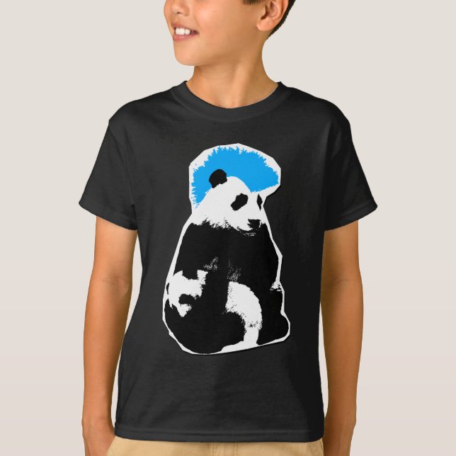 Camiseta panda do punk (Frente)