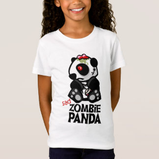 Camiseta Panda do zombi do *sad*