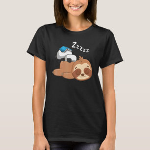 Camiseta Panda Dormindo Lama Preguiçosa Freguiça