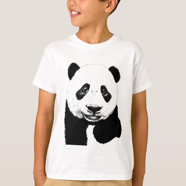 Camiseta Panda drawing (Frente)