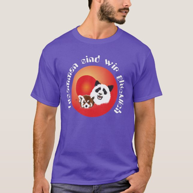 Camiseta Panda encontro - Shirt (Frente)