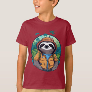Camiseta panda engraçada Art design
