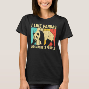 Camiseta Panda Engraçada Para Crianças Meninas Bear Panda